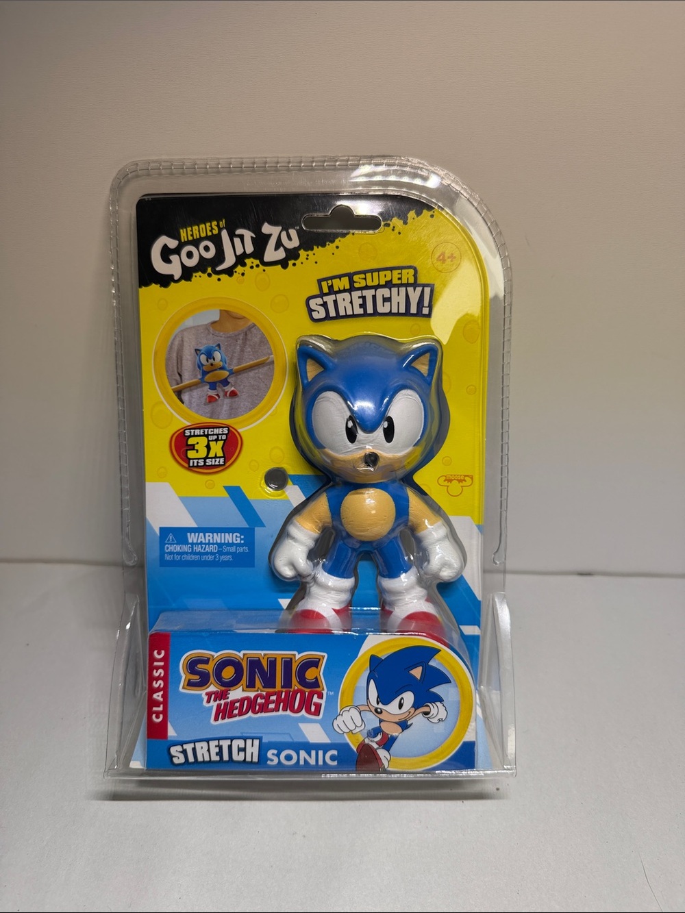 Stretch Sonic The Hedgehog Figure - Blue